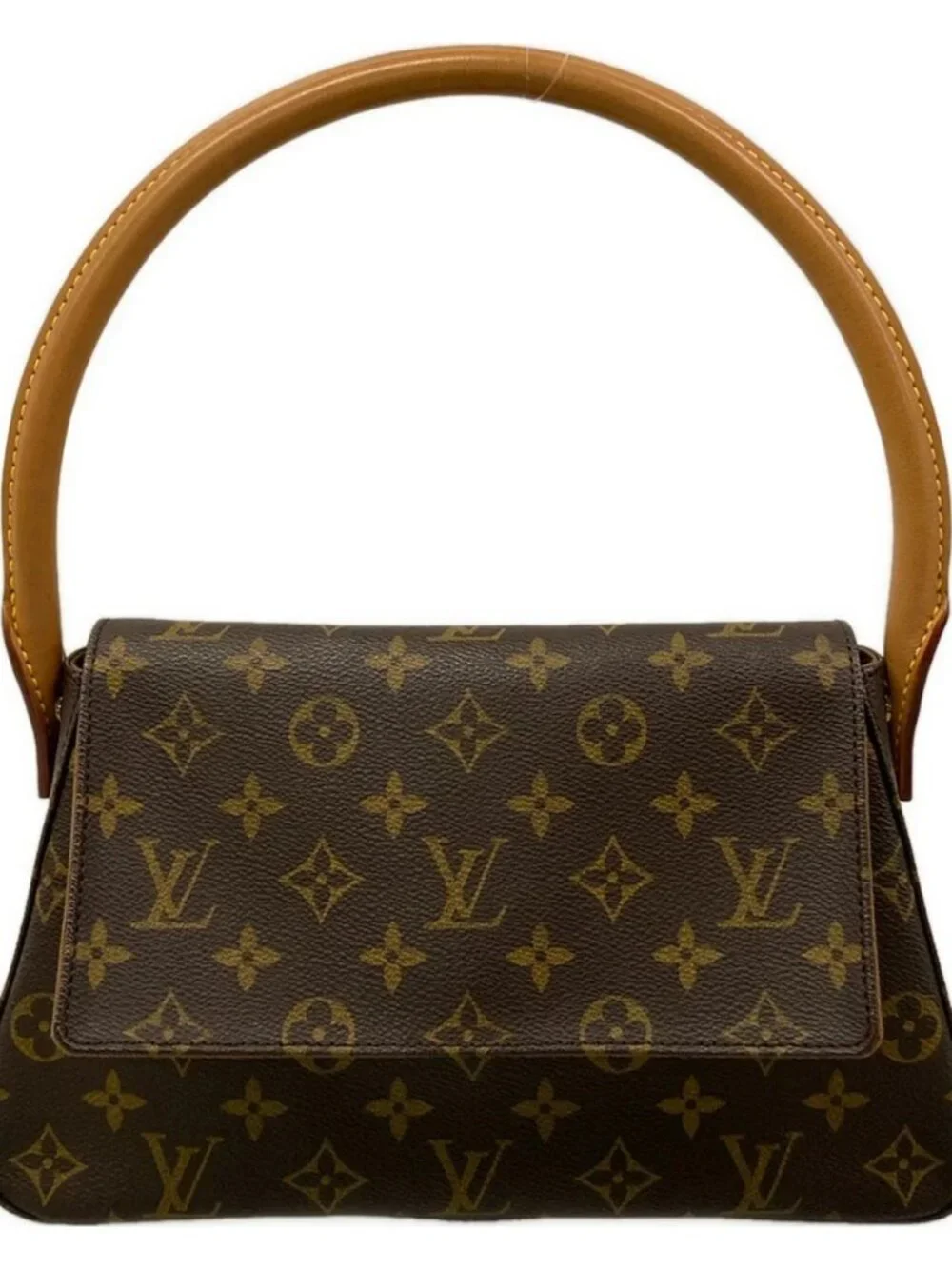 LOUIS VUITTON Mini Looping M51147 Monogram MI1010 Shoulder Bag Monogram Canvas